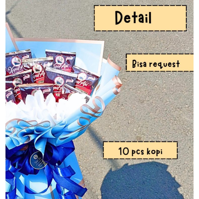 BUKET KOPI/BUKET COWOK/BUKET KOPI REQUEST/BUKET TRENDY