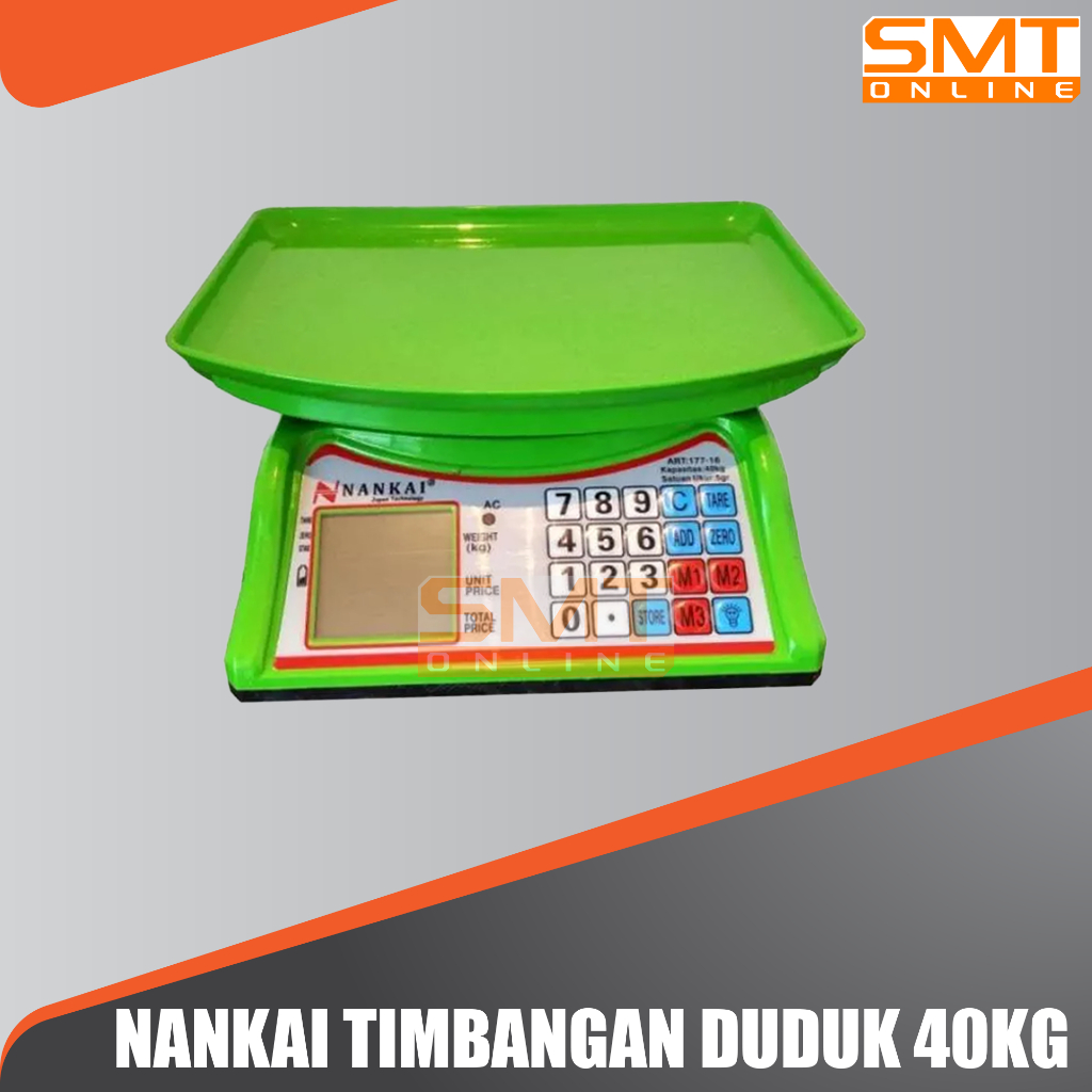 Timbangan Duduk Digital 40KG NANKAI / Timbangan ACS DIGITAL NANKAI 40 KG