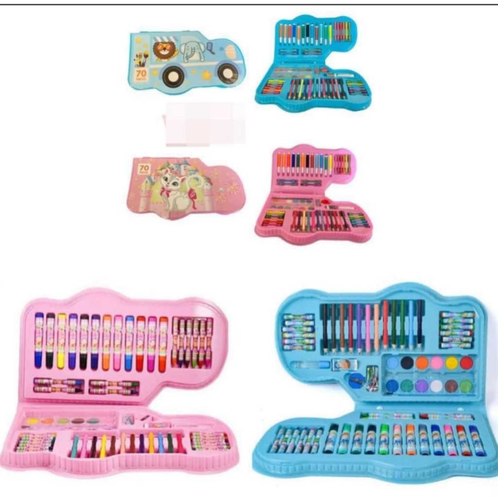 

krayon set isi 70 pcs