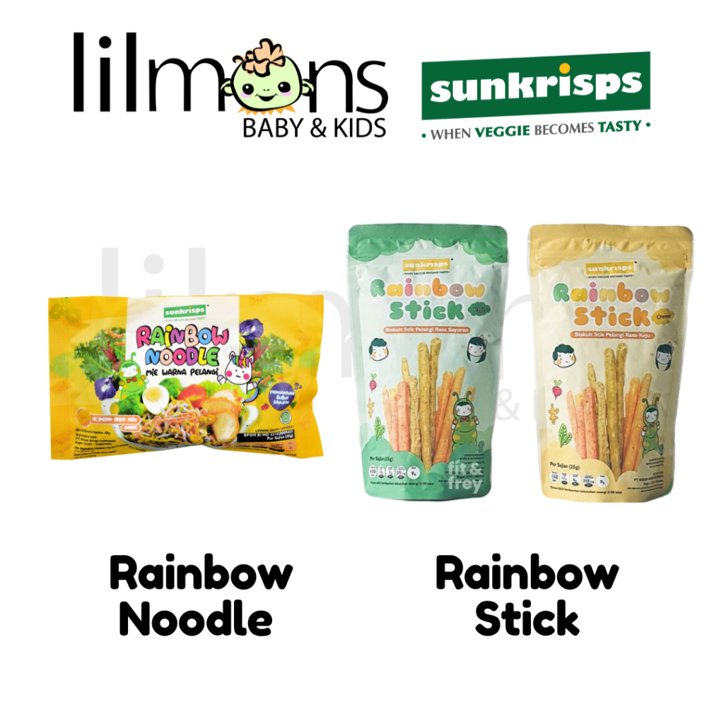 SUNKRISPS Rainbow Noodle Rainbow Stick | LILMONS