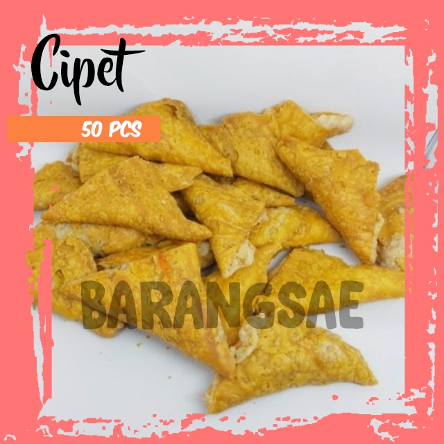 

BARANGSAE - Cuanki Cipet Kering Isi 50pcs