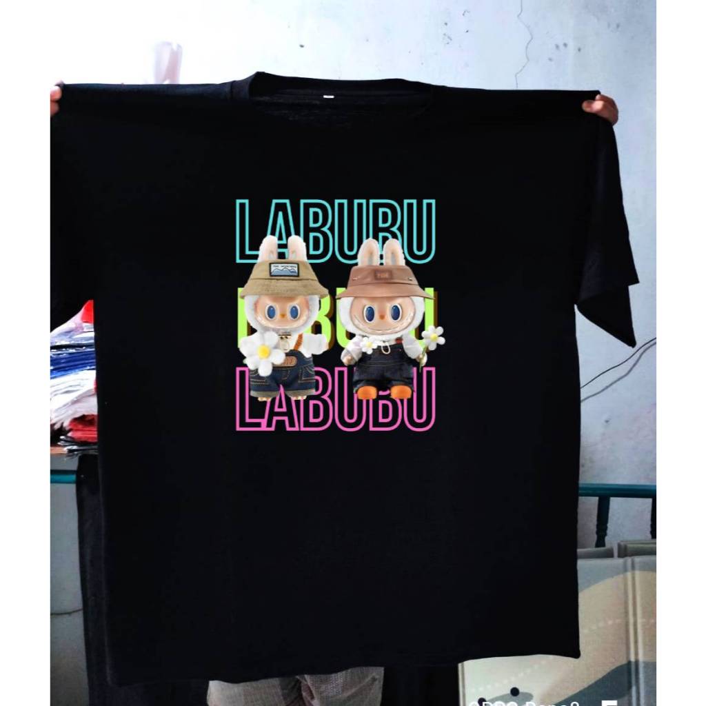 LABUBU MACARONS BIGSIZE REGULAR KAOS JUMBO BLACKPINK M L XL XXL 3XL 4XL 5XL 6XL 7XL LD 136CM