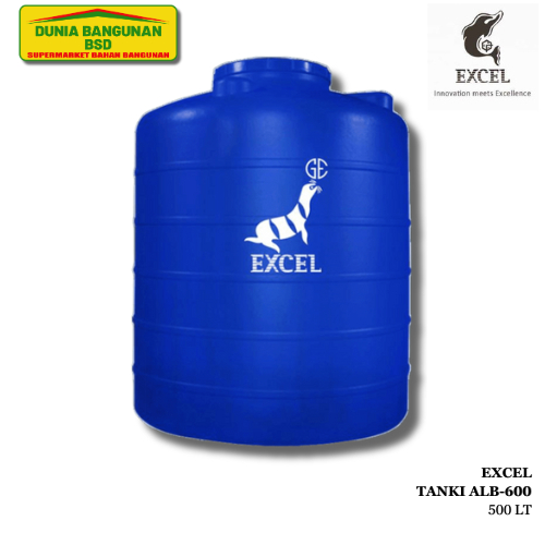 EXCEL ALB-600 Tanki Air Toren Excel 500 Liter