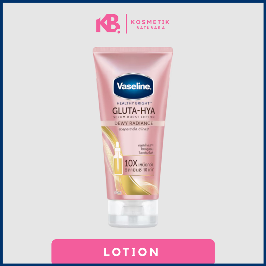 VASELINE THAILAND GLUTA HYA ORI BANGKOK DEWY RADIANCE 300ml ORIGINAL BANGKOK READY