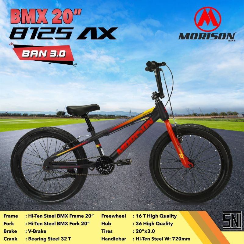 SEPEDA 20 BMX MORISON  8125 AX