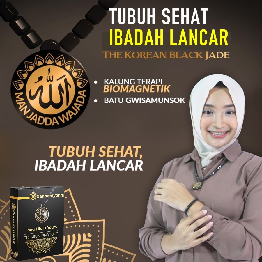 Kalung Terapi Kesehatan Obat Segala Penyakit Kalung Gannamyong Original Terapi Kesehatan Bersertifik