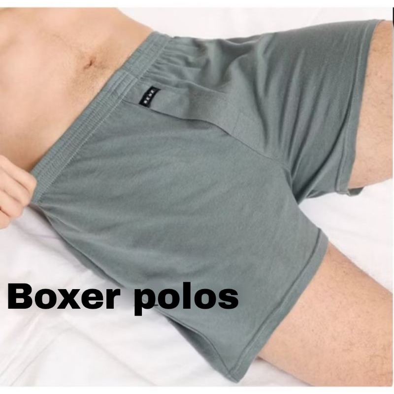 BOXER POLOS | BOXER UNISEX | CELANA KOLOR PRIA WANITA | BOXER POLOS PRIA | BOXER POLOS WANITA | BOXE