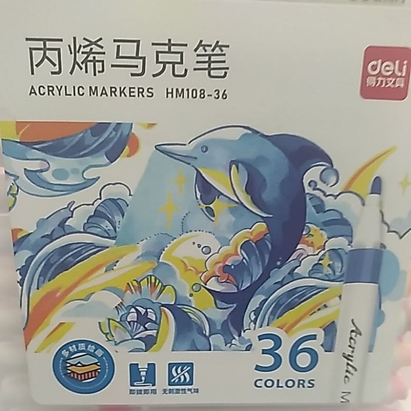 

DELI ACRYLIC MARKER HM108-36