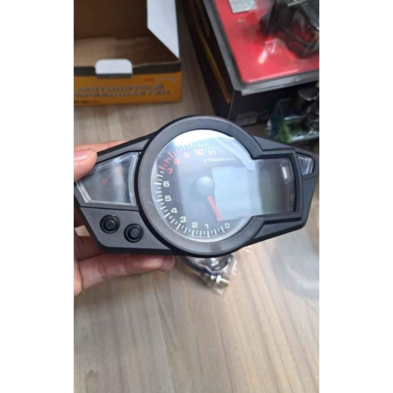 MOS Speedometer DIGITAL KOSO RX1N (spm007)Universal Motor (100% original)
