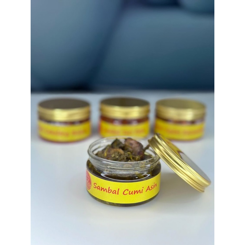

Sambal ijo Cumi Asin