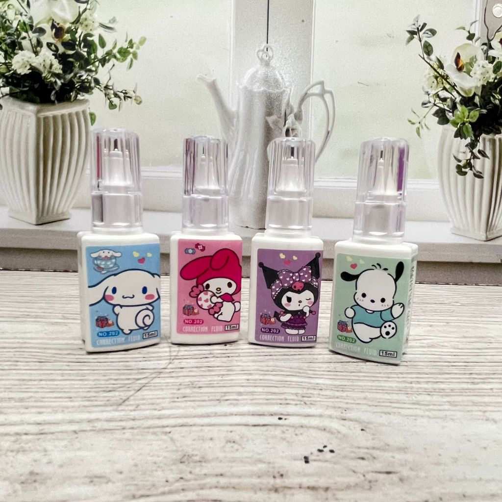 

Correction Tape Tip ex Tebal 15 ml MOTIF Sanrio CT 1474 - tipex tipeks cair kertas alat tulis kantor lucu kerja sekolah