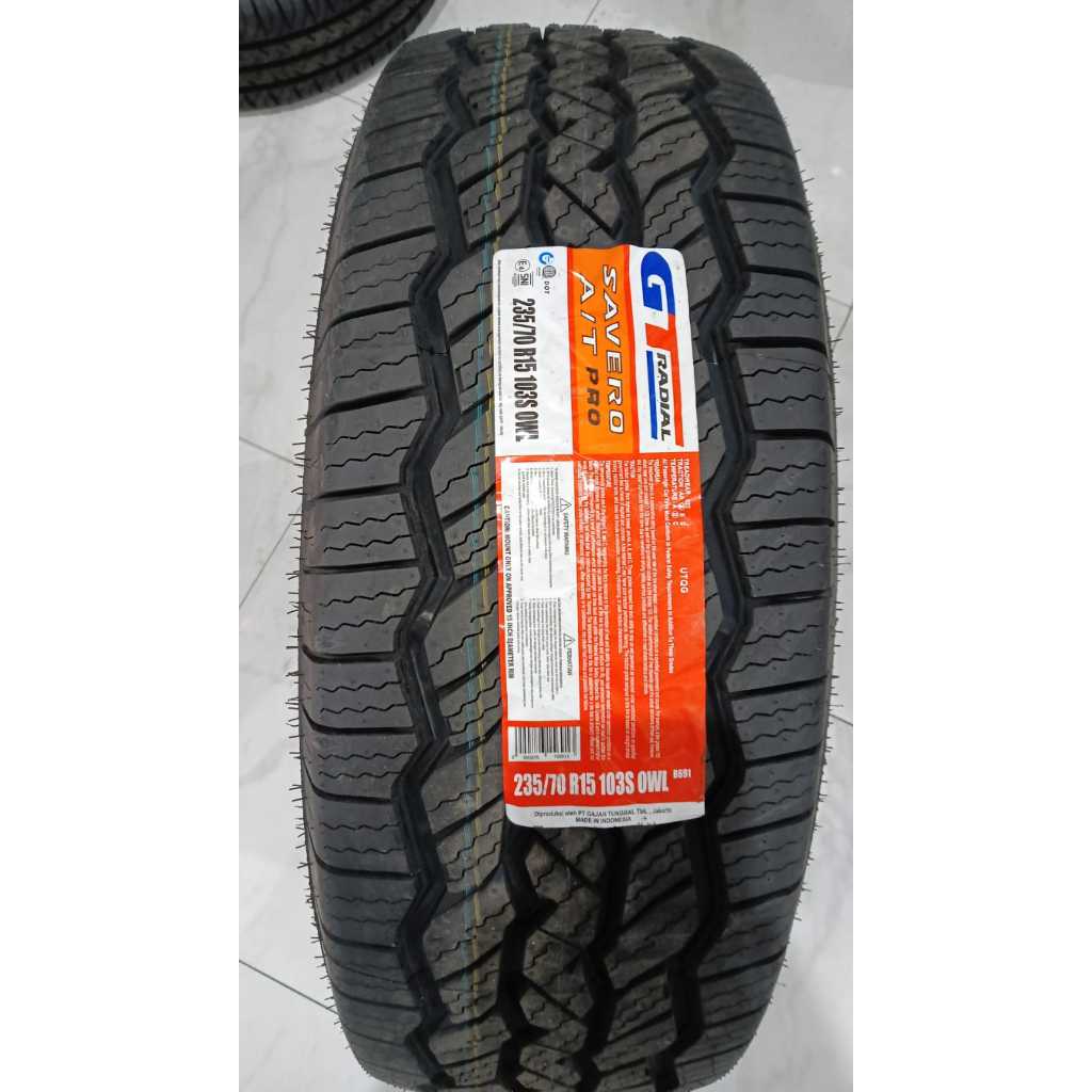 Ban Luar Mobil GT 235/70/15 Savero AT Pro OWL Gajah Tunggal 235/70 R15 235 70 15 Panther Katana