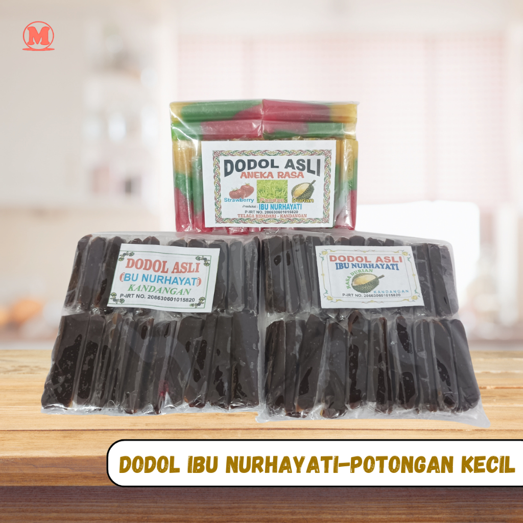 

Dodol Kandangan Ibu Nurhayati-potongan keci