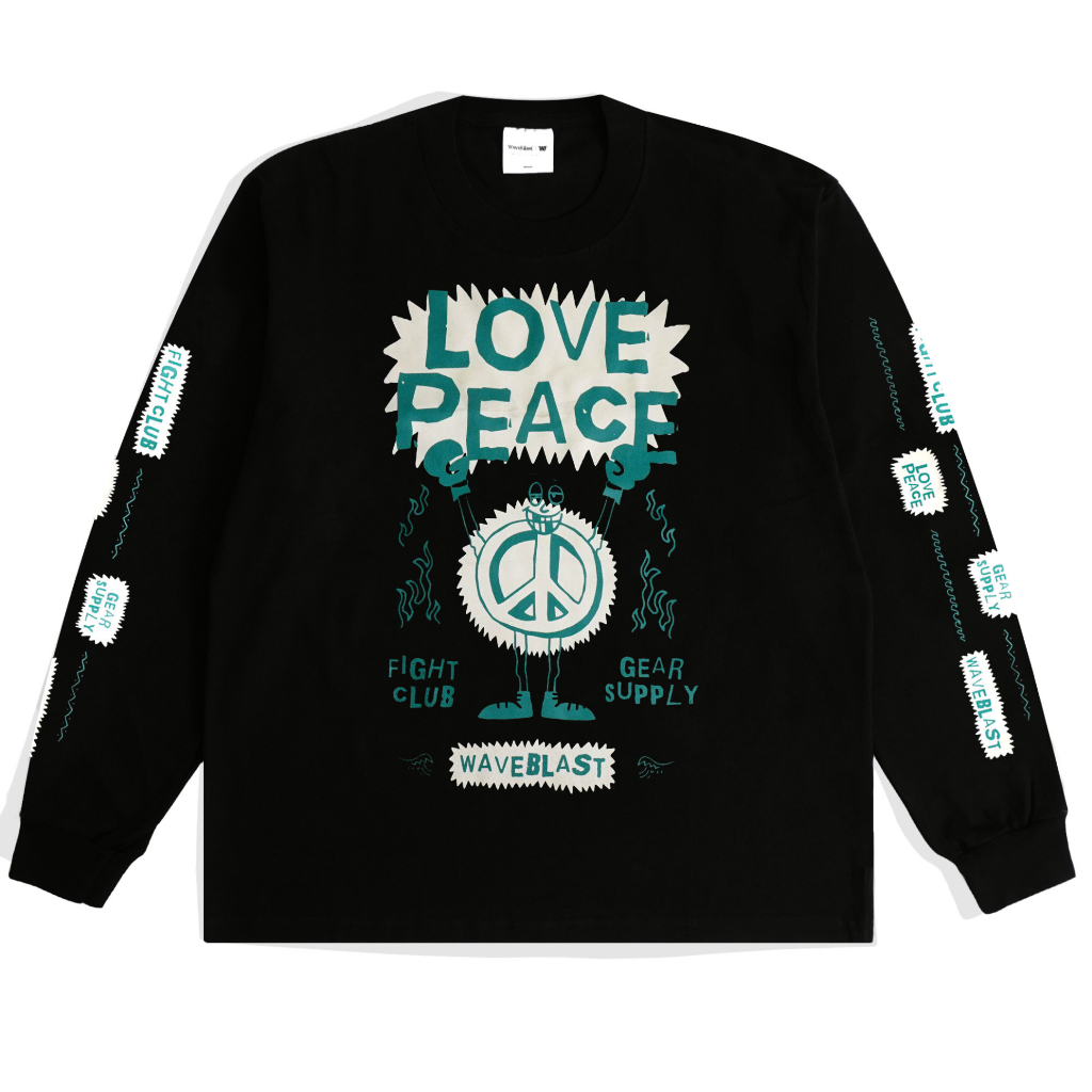 Waveblast Longsleeve - Lovers Black