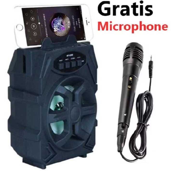 SPEAKER BLUETOOTH FULL BASS MINI SPEAKER BLUETOOTH FLUS MICROPHONE 288BT SPEAKER PORTABEL
