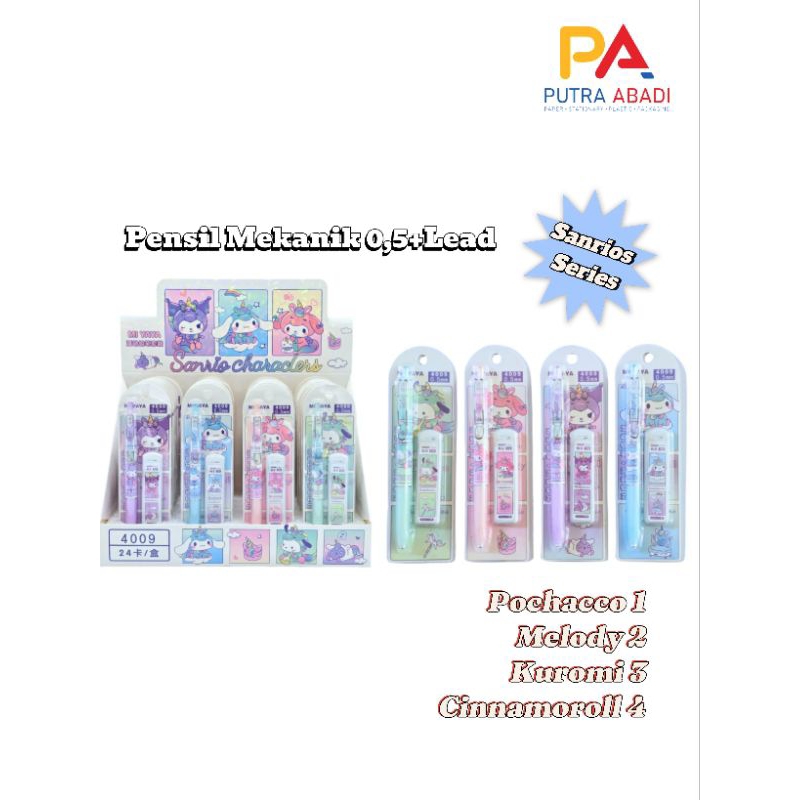

Pensil Mekanik 0,5 Viral Sanrio Bonus Lead