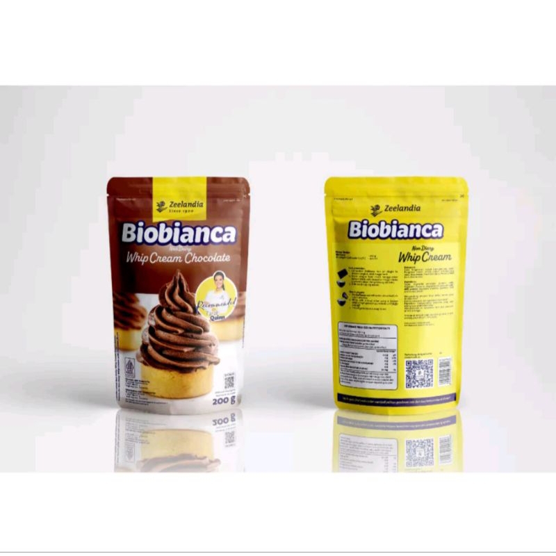 

Biobianca Chocolate 200g - Zeelandia - Whip Cream