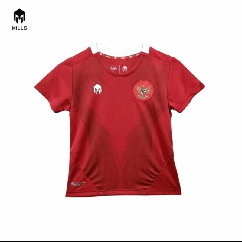 MILLS Jersey Timnas Indonesia 2020 Home Boys (Anak-anak) Replica 24014GR Red Merah