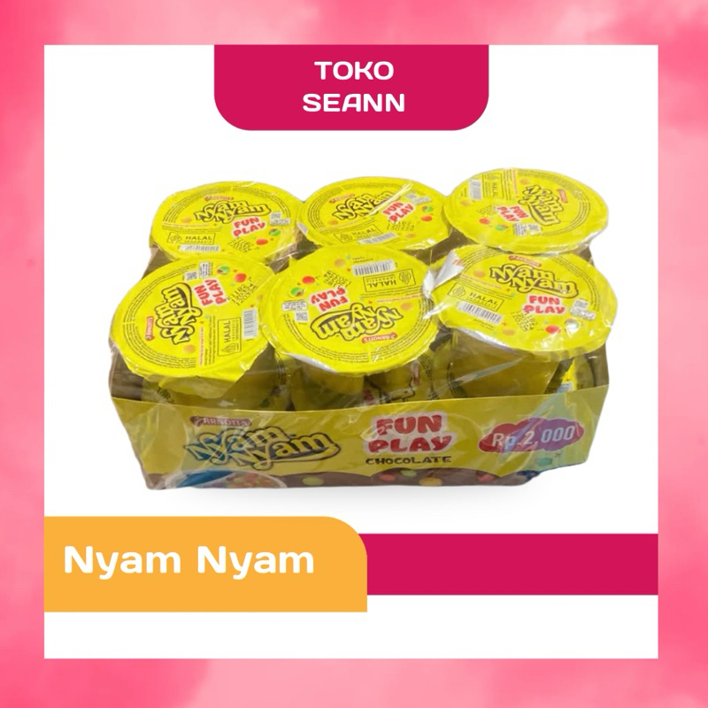 

Nyam Nyam Fun play (1box isi 12pcs)