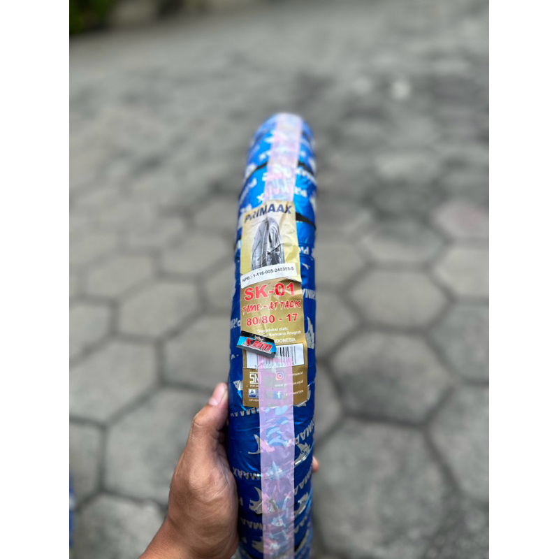 Ban Primax SK 01 80/80 90/80 Ring 17 Tubeless Ban Donat