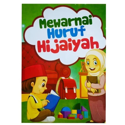 Belajar Mewarnai dan Menulis Huruf Hijaiyah