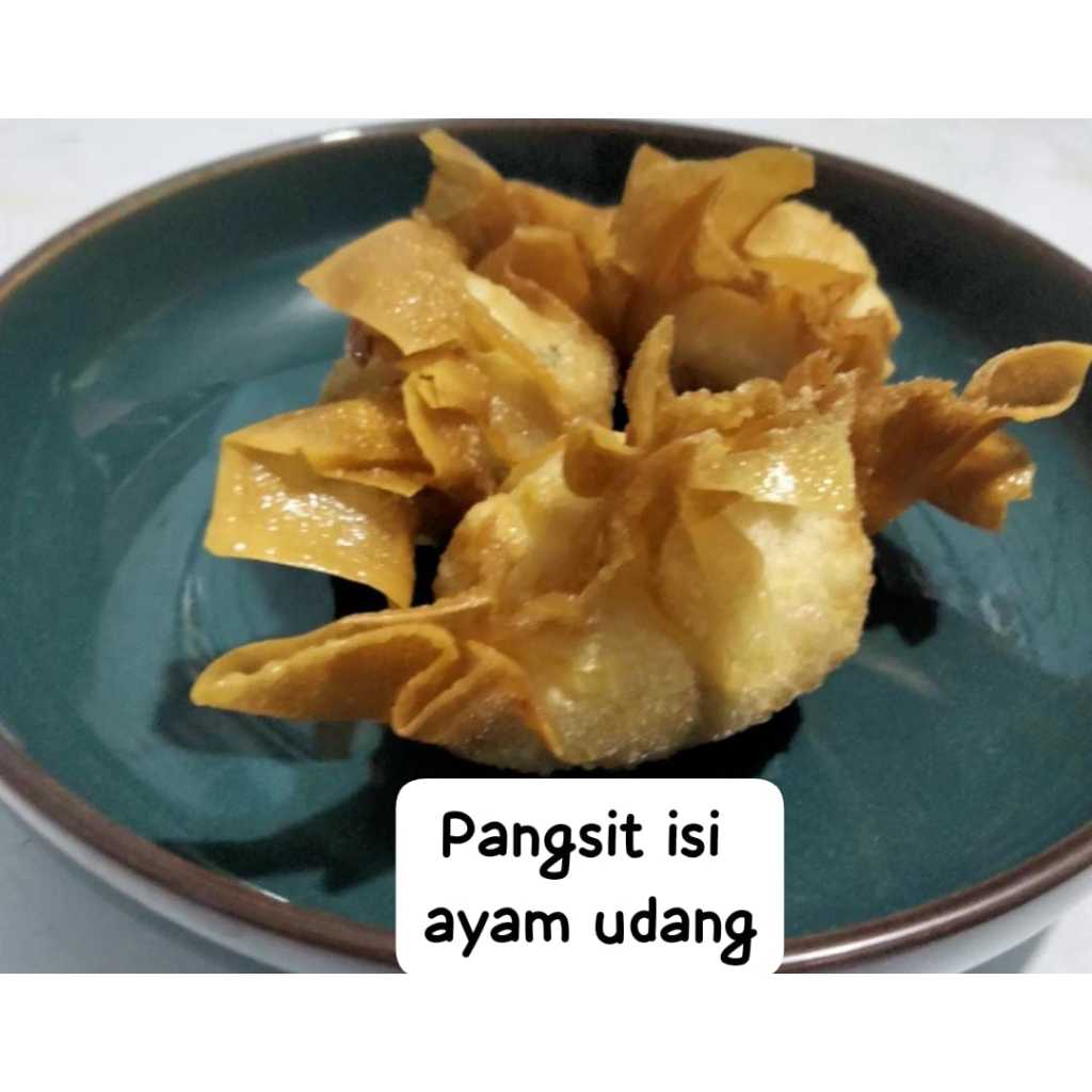 

PANGSIT ISI UDANG Frozen Food Camilan Goreng Halal Enak wonton