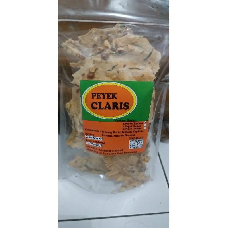 

Peyek Tumpi Kacang Rebon oleh oleh Semarang