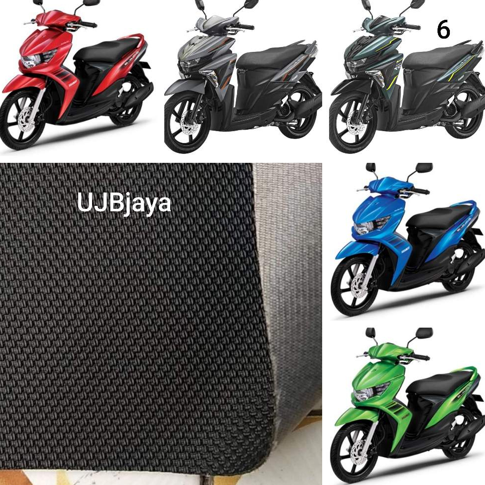 Kulit Jok Motor  Mio Soul GT 115 / Mio Soul GT 125 Standar / Bahan Ori Sarung Jok Motor  Mio Soul GT