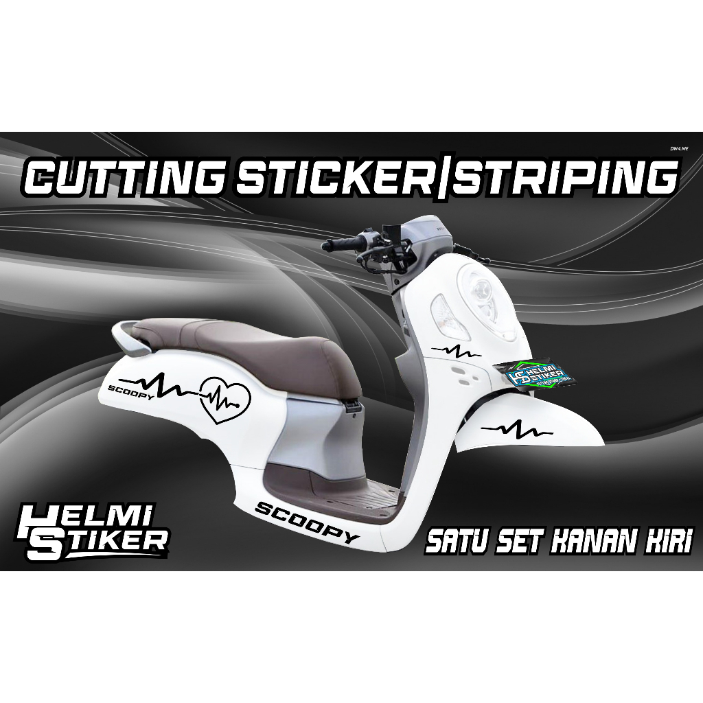 CUTTING STICKER/STRIPING SCOOPY 2020-2024 PRESTIGE