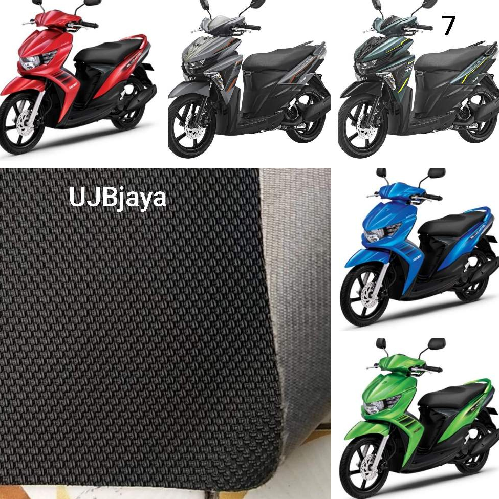 Kulit Jok Motor  Mio Soul GT 115 / Mio Soul GT 125 Standar / Bahan Ori Sarung Jok Motor  Mio Soul GT