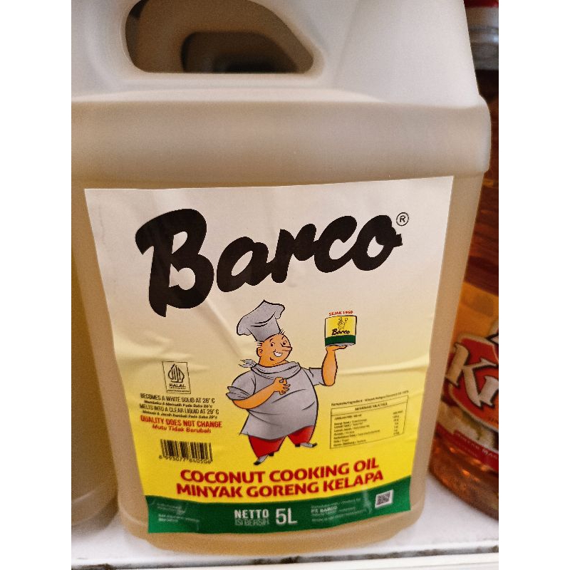 

Minyak Goreng Coconut Oil Barco 5 liter