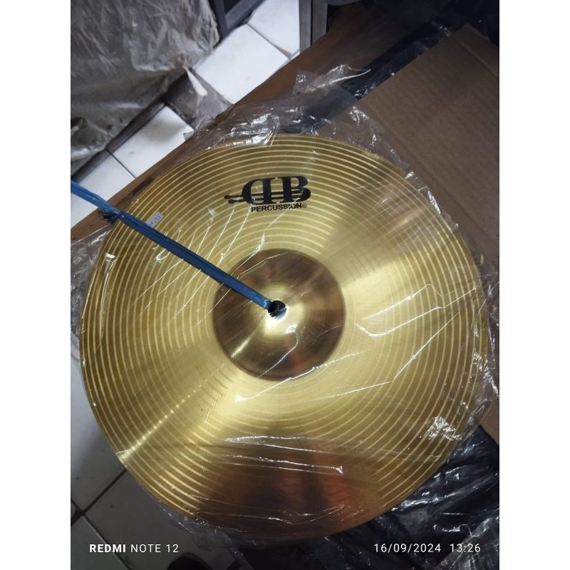 OLSHOP BANJARMASIN - Simbal DB original madein China Kuningan untuk drum dan marching band