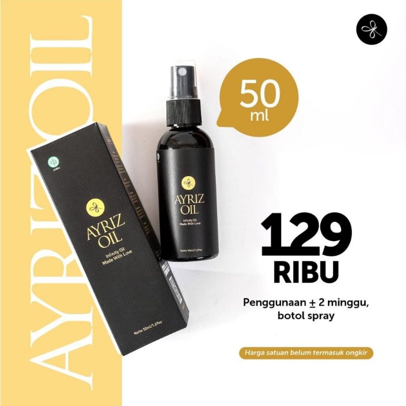 Ayriz oil minyak terapi massage pijat herbal