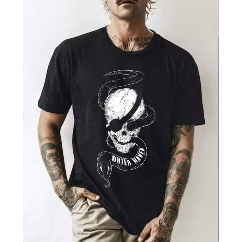 kaos t-shirt metal gear outer heaven