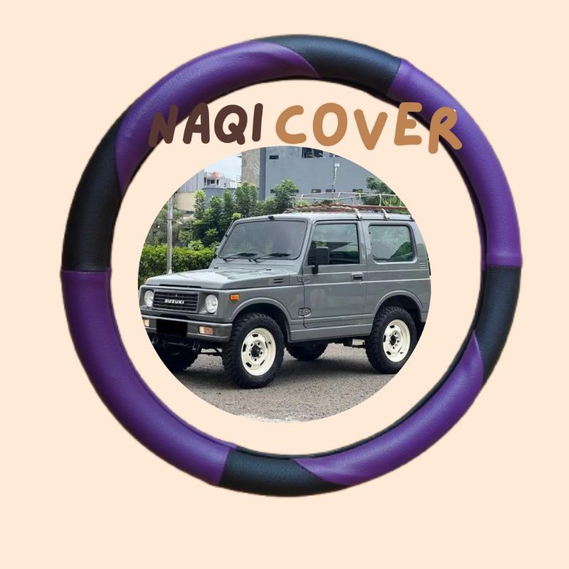 Sarung Stir,Cover Stir,Bungkus Stir Mobil Suzuki Katana Variasi sabit