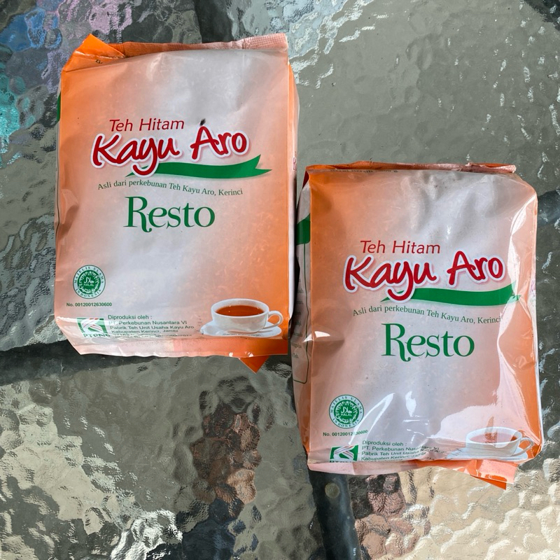 

Teh Resto Kayu Aro khas Jambi Kemasan 500 gram