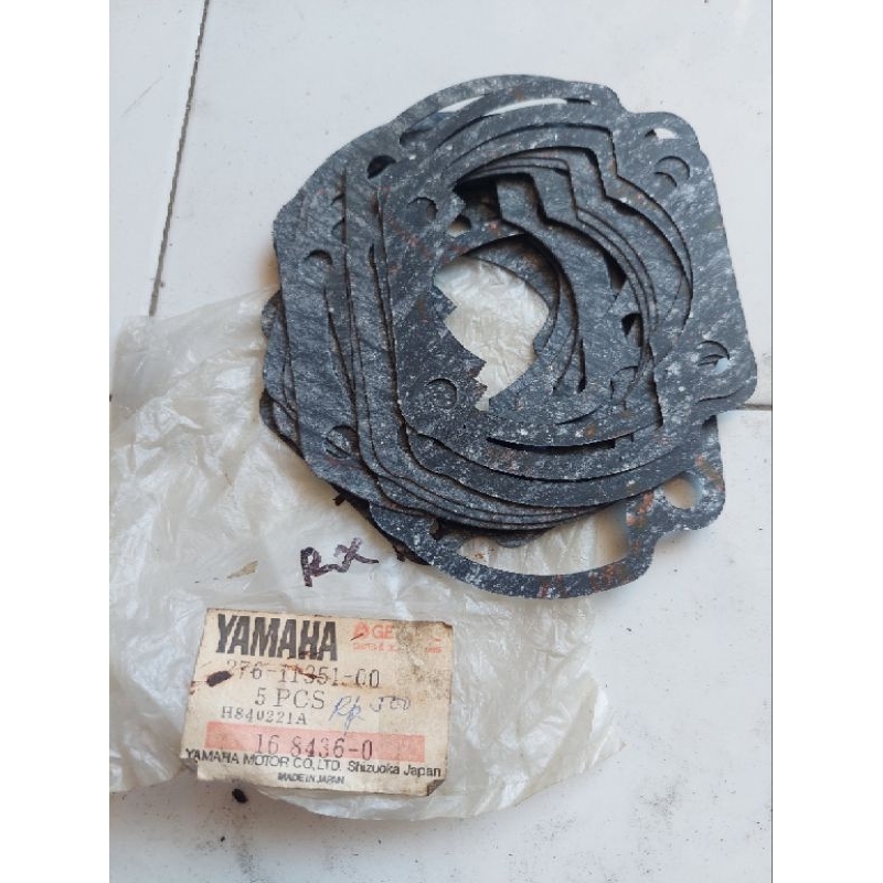 packing blok yamaha rx100 rs100 dt100 original new old stok made in 🇯🇵