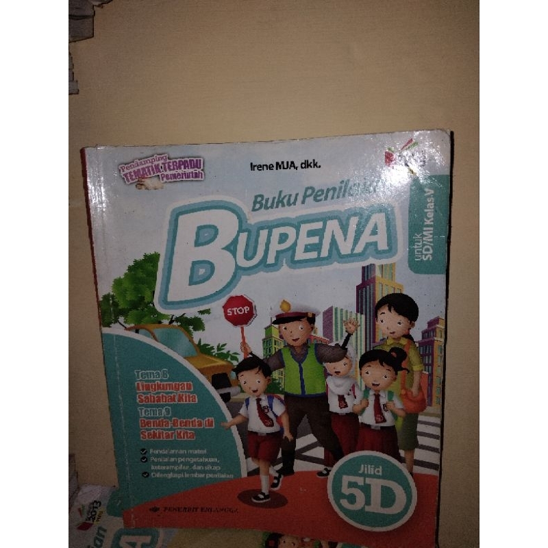 BUPENA SD KELAS 5D ORI BEKAS