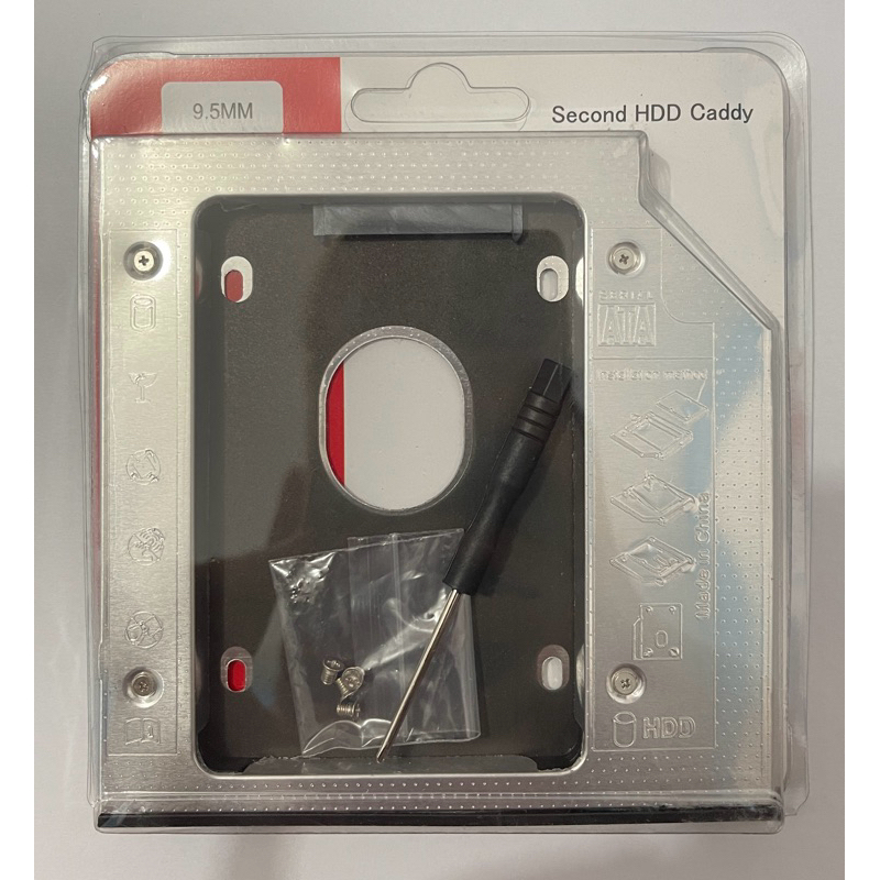 Caddy HDD / SSD 9.5MM Serial ATA