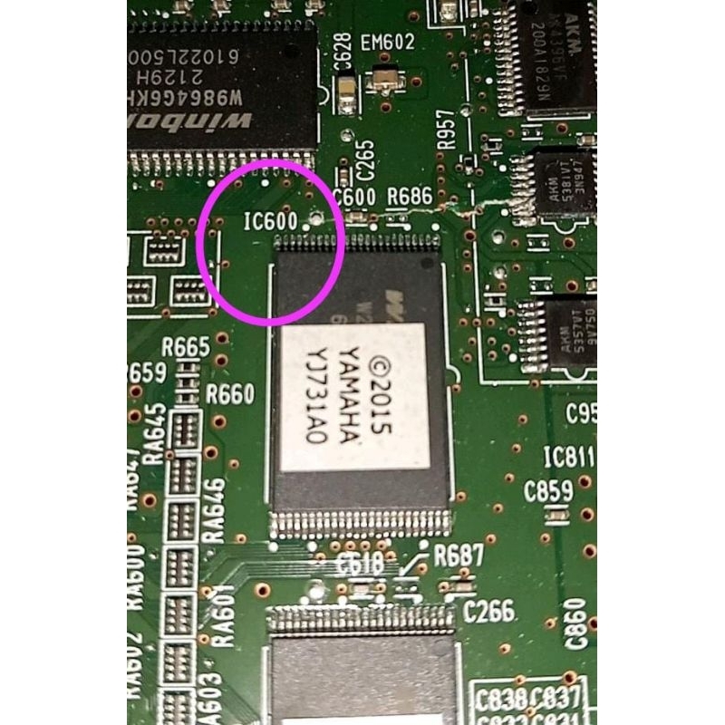 Ic 600 Keyboard Yamaha Psr s 970 Cabutan Original