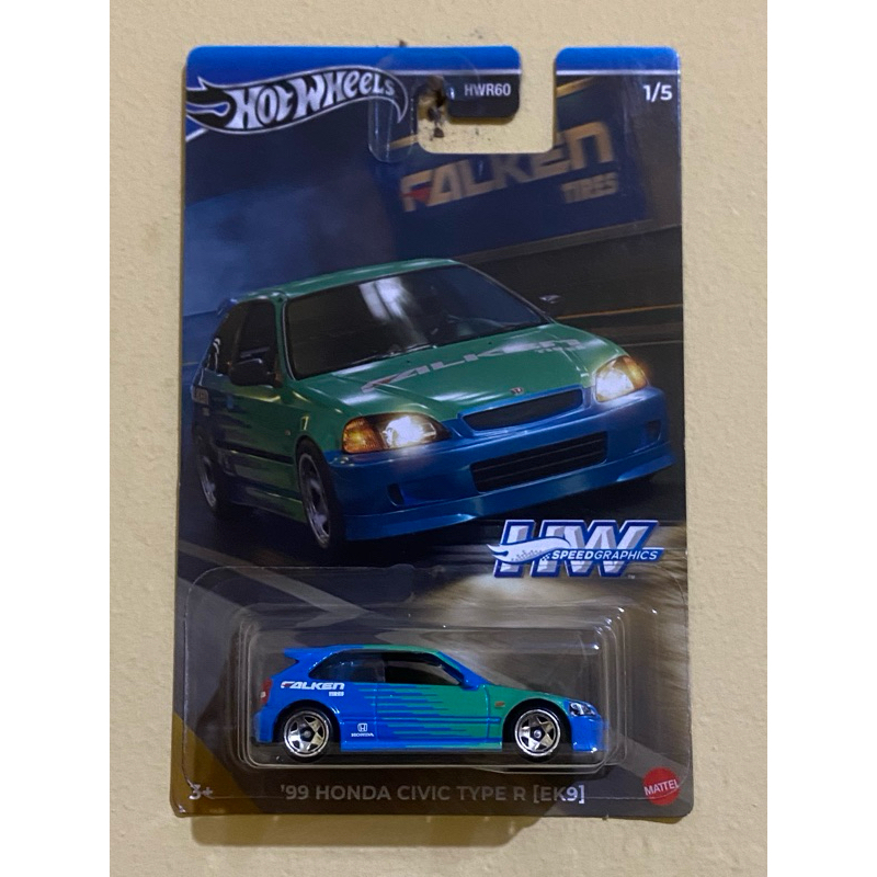 Hotwheels Honda Civic type R (EK9)