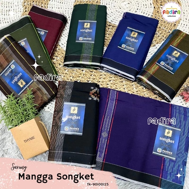 Sarung mangga songket / Sarung dewasa / Sarung tenun kekinian