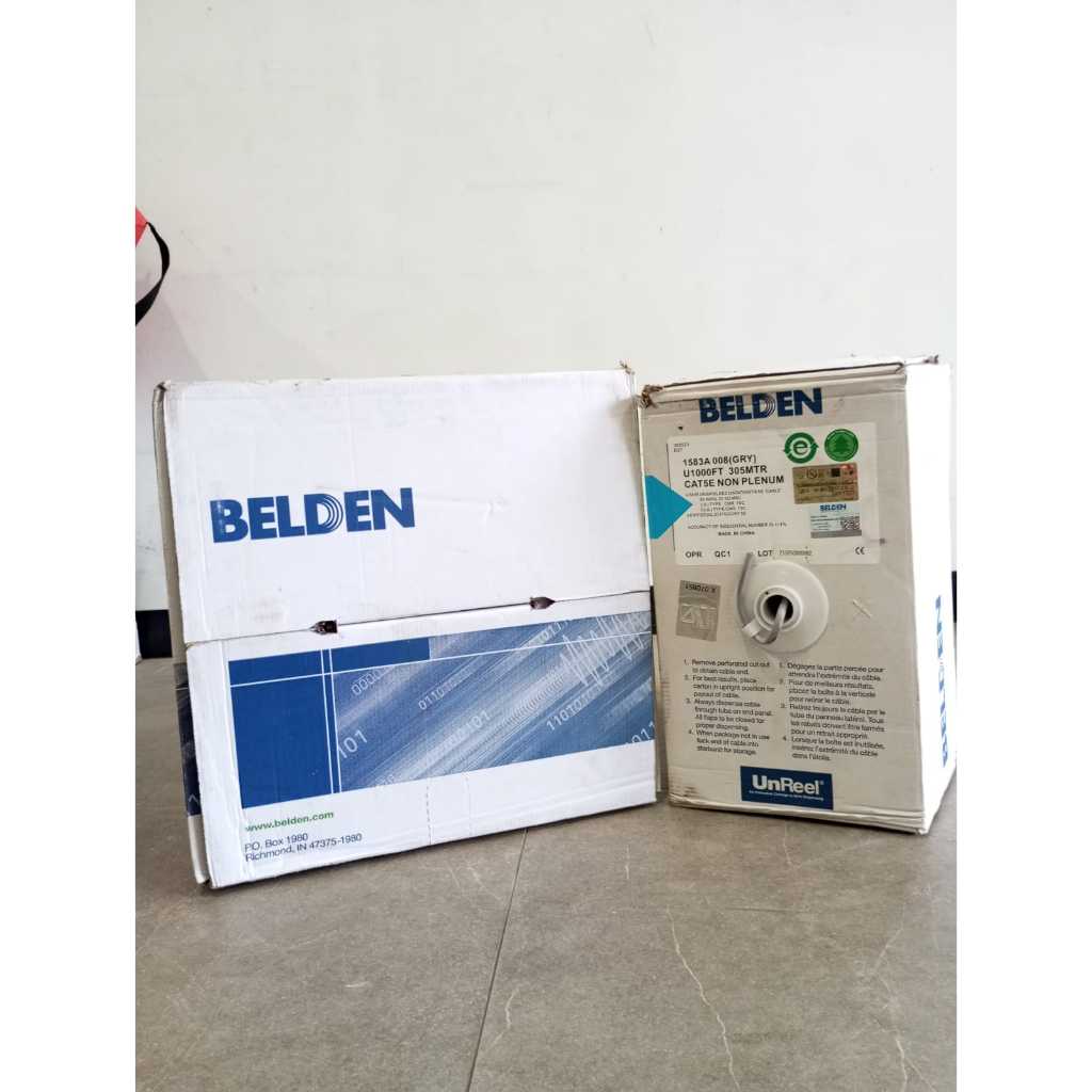 Kabel LAN UTP Belden 1Roll  Cat 5/ Cat 6 Kabel LAN 305m