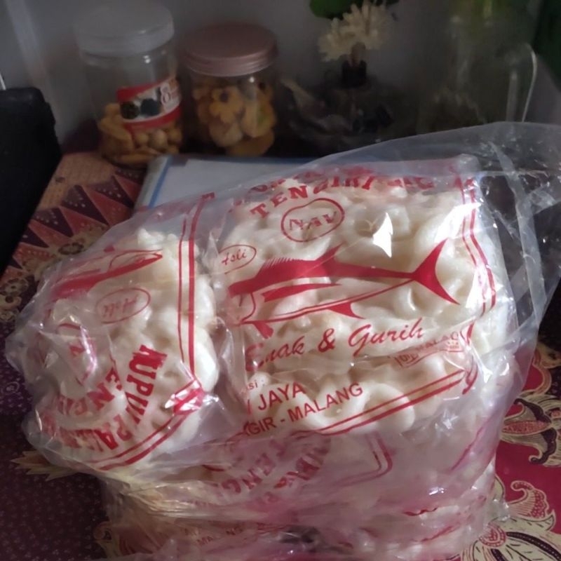 

krupuk Palembang Tengiri