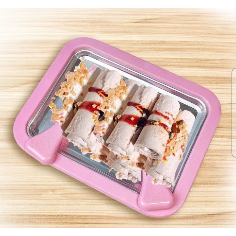 ICE ROLL MAKER MESIN PEMBUAT ES KRIM ICE CREAM