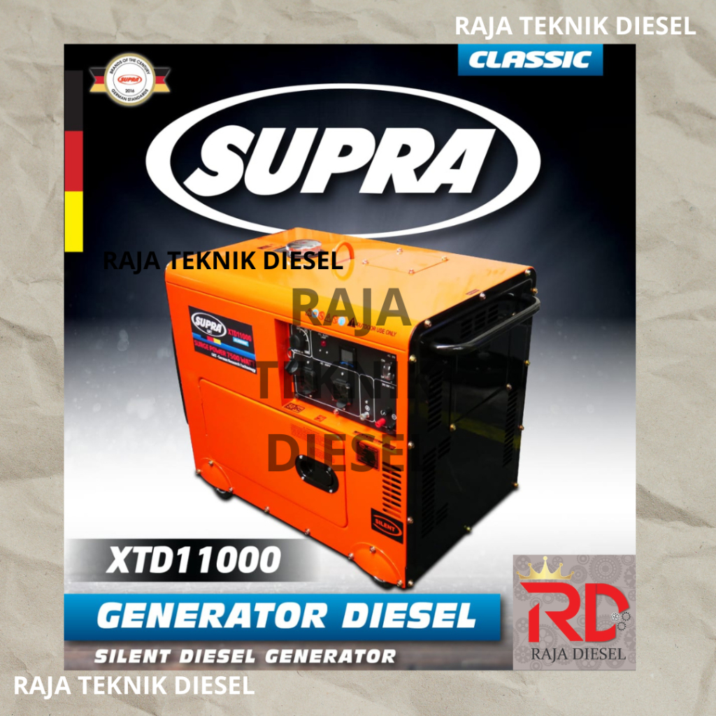 Generator Genset Diesel Silent 7500 7000 Watt Solar XTD 11000 TERBAIK