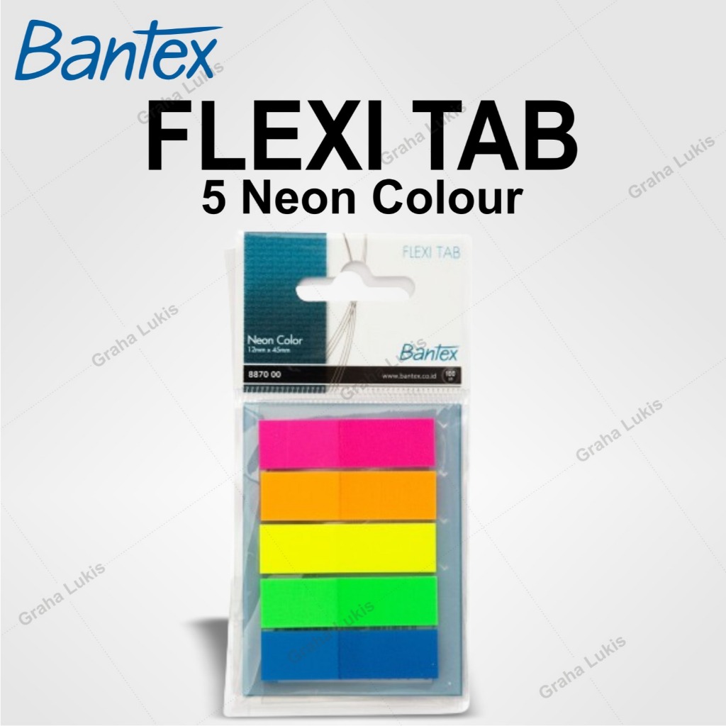 

Bantex Flexi Tab 5 Neon Colour (8870 00)