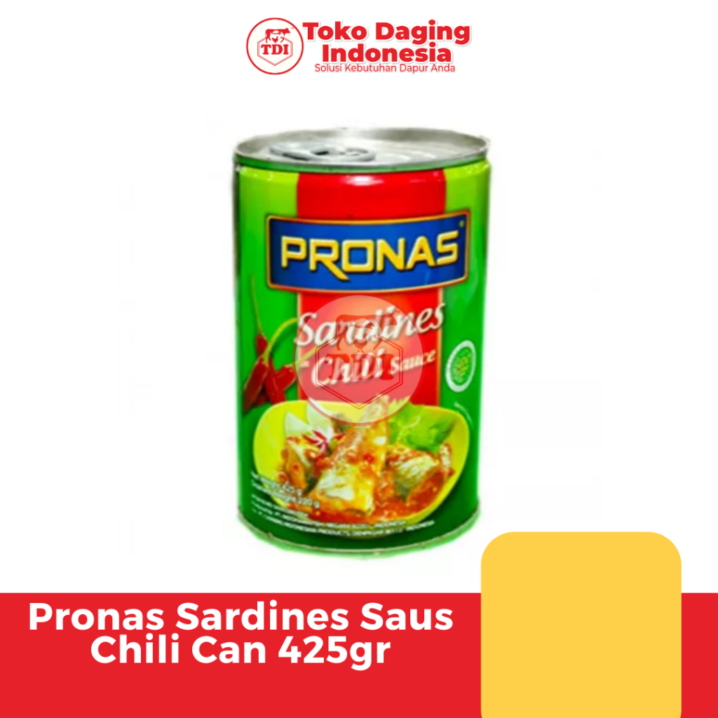 

Pronas Sardines Saus Chili Can 24x425gr