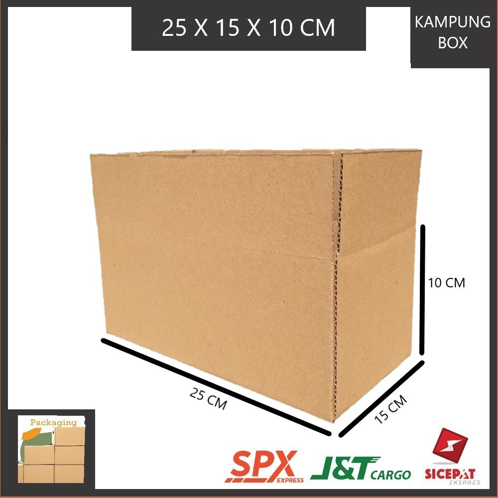 

KARDUS PACKING TEBAL DOBEL WALL UKURAN P25xL15xT10