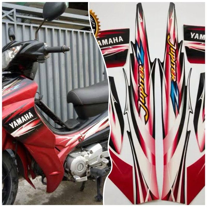 STIKER STRIPING MOTOR YAMAHA JUPITER Z 2007